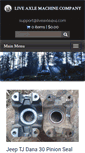 Mobile Screenshot of liveaxle4x4.com